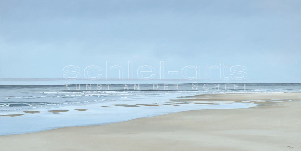 Leinwanddruck "calm Beach" 100x50cm,120x60cm